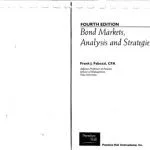 خرید و دانلود نسخه کامل کتاب Bond markets, analysis, and strategies