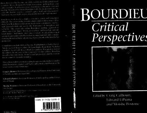 خرید و دانلود نسخه کامل کتاب Bourdieu: Critical Perspectives_6905eb212f337.jpeg خرید و دانلود نسخه کامل کتاب Bourdieu: Critical Perspectives