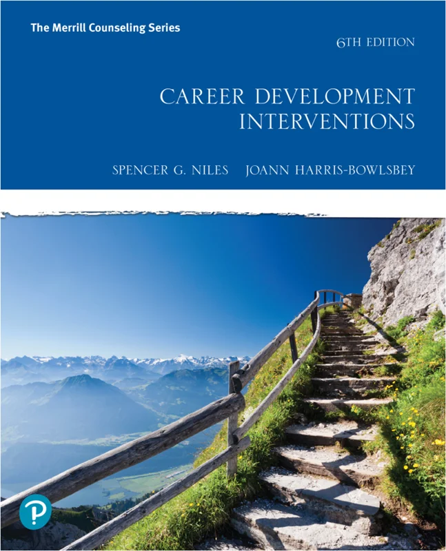 خرید و دانلود نسخه کامل کتاب
Career Development Interventions 6th Edition by Spencer G. Niles; JoAnn Harris-Bowlsbey_6a5f7d9919689.webp خرید و دانلود نسخه کامل کتاب
Career Development Interventions 6th Edition by Spencer G. Niles; JoAnn Harris-Bowlsbey - تصویر 1