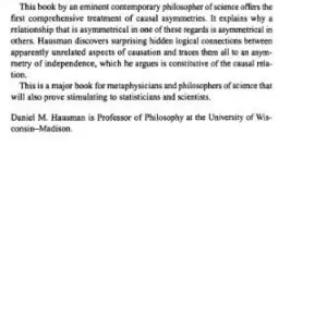 خرید و دانلود نسخه کامل کتاب Causal Asymmetries