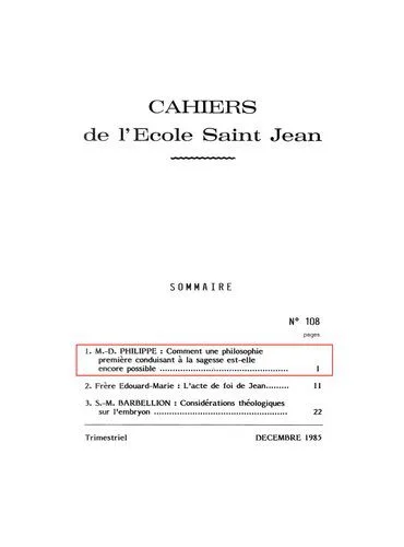 خرید و دانلود نسخه کامل کتاب Comment une philosophie première conduisant à la sagesse est-elle encore possible ?_68fb1d5c23821.jpeg خرید و دانلود نسخه کامل کتاب Comment une philosophie première conduisant à la sagesse est-elle encore possible ?