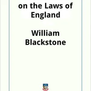 خرید و دانلود نسخه کامل کتاب Commentaries on the Laws of England
