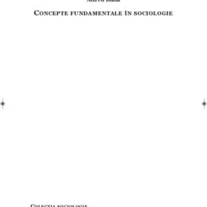خرید و دانلود نسخه کامل کتاب Concepte fudamentale in sociologie