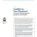 خرید و دانلود نسخه کامل کتاب Conflict in Two Theaters? European Misperceptions about the Asia-Pacific