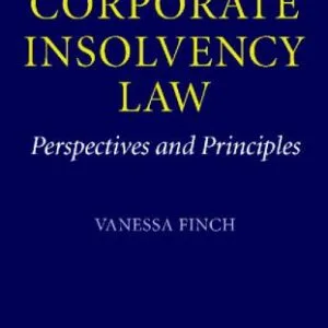 خرید و دانلود نسخه کامل کتاب Corporate Insolvency Law: Perspectives and Principles