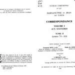 خرید و دانلود نسخه کامل کتاب Correspondance, vol. I, tome II