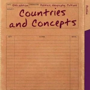 خرید و دانلود نسخه کامل کتاب Countries and Concepts Politics, Geography, Culture