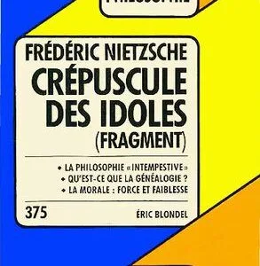 خرید و دانلود نسخه کامل کتاب Crépuscule des idoles (fragment)