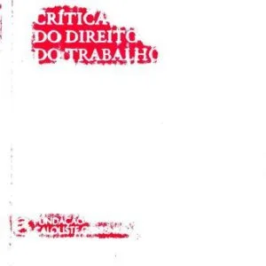 خرید و دانلود نسخه کامل کتاب Critica do Direito do Trabalho