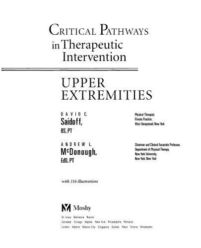 خرید و دانلود نسخه کامل کتاب Critical Pathways in Therapeutic Intervention: Upper Extremities_6906ac6cb5a0e.jpeg خرید و دانلود نسخه کامل کتاب Critical Pathways in Therapeutic Intervention: Upper Extremities