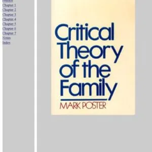 خرید و دانلود نسخه کامل کتاب Critical Theory of the Family