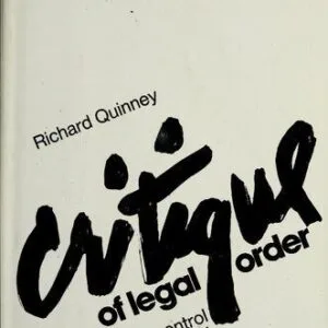 خرید و دانلود نسخه کامل کتاب Critique of legal order: crime control in capitalist society