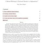 خرید و دانلود نسخه کامل کتاب Cultural Heritage & National Identity in Afghanistan