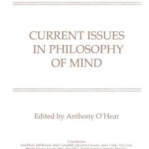 خرید و دانلود نسخه کامل کتاب Current Issues in Philosophy of Mind