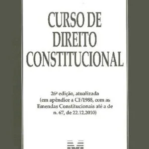 خرید و دانلود نسخه کامل کتاب Curso de Direito Constitucional