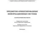 خرید و دانلود نسخه کامل کتاب Предметно ориентированные информационные системы: лабораторный практикум