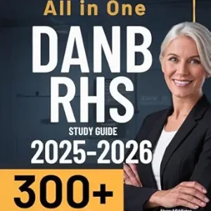 خرید و دانلود نسخه کامل کتاب DANB RHS Study Guide: UPDATED All-in-One RHS Review + 300 Practice Questions with Detailed Answer Explanations for the DANB Radiation Health and Safety Exam (4 Full-Length Tests)