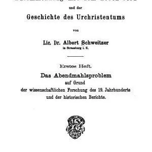 خرید و دانلود نسخه کامل کتاب Das Abendmahl im Zusammenhang mit dem Leben Jesu und der Geschichte des Urchristentums (2 Hefte)