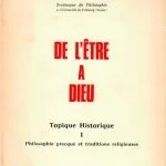 خرید و دانلود نسخه کامل کتاب De l’être à Dieu – Topique Historique I – Philosophie grecque et traditions religieuses