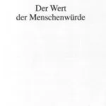 خرید و دانلود نسخه کامل کتاب Der Wert der Menschenwürde