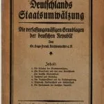 خرید و دانلود نسخه کامل کتاب Deutschlands Staatsmwälzung: Die verfassungsmäßigen Grundlagen der deutschen Republik