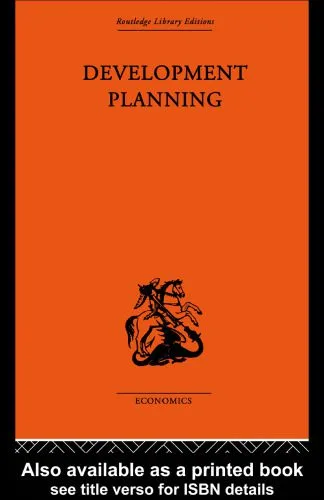 خرید و دانلود نسخه کامل کتاب Development Planning (Routledge Library Editions-Economics, 5)
