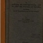 خرید و دانلود نسخه کامل کتاب Die Auflösung der Vorkriegsverträge nach Art. 299a des Vertrages von Versailles : Grundlagen für die Textgeschichte und für die Auslegung