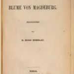 خرید و دانلود نسخه کامل کتاب Die Blume von Magdeburg