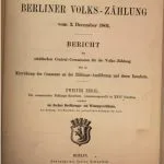 خرید و دانلود نسخه کامل کتاب Die communalen Zählungs-Resultate, zusammengestellt in XXVI Tabellen, betreffend das Berliner Bevölkerungs- und Wohnungsverhältnis