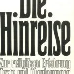 خرید و دانلود نسخه کامل کتاب Die Hinreise. Zur religiösen Erfahrung