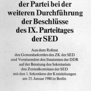 خرید و دانلود نسخه کامل کتاب Die nächsten Aufgaben der Partei bei der weiteren Durchführung der Beschlüsse des IX. Parteitages der SED