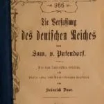 خرید و دانلود نسخه کامل کتاب Die Verfassung des deutschen Reiches
