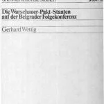 خرید و دانلود نسخه کامل کتاب Die Warschauer-Pakt-Staaten auf der Belgrader Folgekonferenz