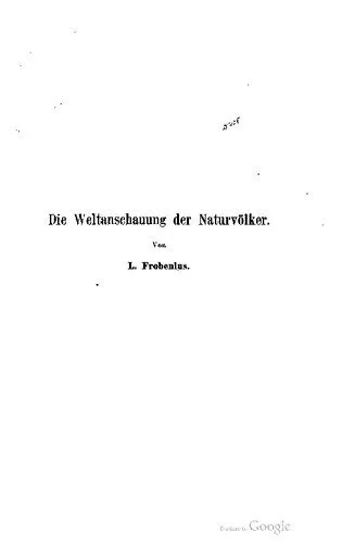 خرید و دانلود نسخه کامل کتاب Die Weltanschauung der Naturvölker_6907d3b134735.jpeg خرید و دانلود نسخه کامل کتاب Die Weltanschauung der Naturvölker