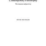 خرید و دانلود نسخه کامل کتاب Dieter Henrich and contemporary philosophy : the return to subjectivity