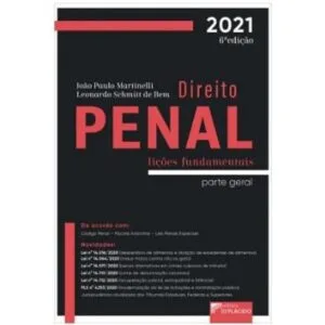 خرید و دانلود نسخه کامل کتاب Direito Penal Parte Geral: Lições fundamentais
