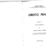 خرید و دانلود نسخه کامل کتاب Direito Penal, tomo 4º: Parte Especial I: Crimes contra a pessoa