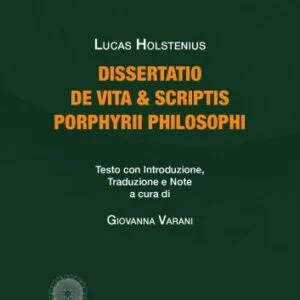 خرید و دانلود نسخه کامل کتاب Dissertatio de vita et scriptsis Porphirii Philosophis