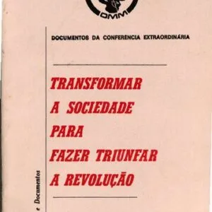 خرید و دانلود نسخه کامل کتاب DMM. Documentos da conferência extraordinária. Transformar a sociedade para fazer triunfar a revolução