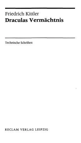 خرید و دانلود نسخه کامل کتاب Draculas Vermächtnis. Technische Schriften._68fea70ada4bf.jpeg خرید و دانلود نسخه کامل کتاب Draculas Vermächtnis. Technische Schriften.