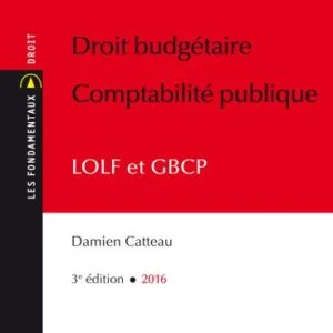 خرید و دانلود نسخه کامل کتاب Droit budgétaire Comptabilité publique 2016 – LOLF et GBCP