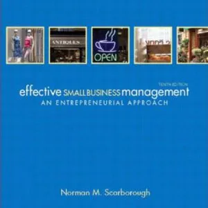 خرید و دانلود نسخه کامل کتاب Effective Small Business Management, 10th Edition