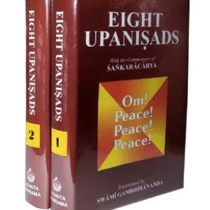 خرید و دانلود نسخه کامل کتاب Eight Upanishads, With the Commentary of Shankaracharya (2 Vol. Set)