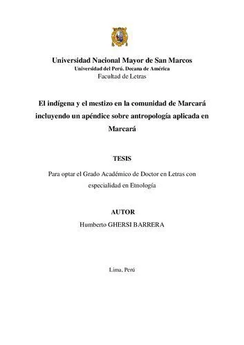 خرید و دانلود نسخه کامل کتاب El indígena y el mestizo en la comunidad de Marcará (Carhuaz, Áncash). Incluyendo un apéndice sobre antropología aplicada en Marcará_6907ec7009a16.jpeg خرید و دانلود نسخه کامل کتاب El indígena y el mestizo en la comunidad de Marcará (Carhuaz, Áncash). Incluyendo un apéndice sobre antropología aplicada en Marcará