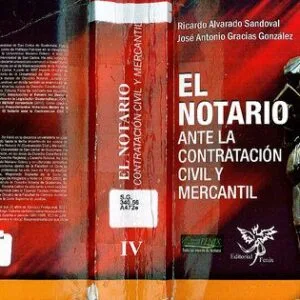 خرید و دانلود نسخه کامل کتاب El Notario Ante la Contratación Civil y Mercantil