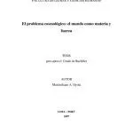 خرید و دانلود نسخه کامل کتاب El problema cosmológico: el mundo como materia y fuerza