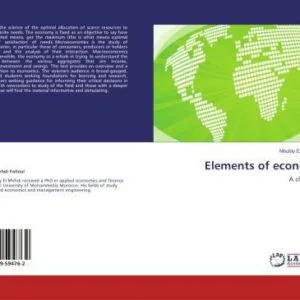 خرید و دانلود نسخه کامل کتاب Element of economics