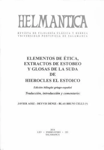 خرید و دانلود نسخه کامل کتاب Elementos de Ética, Extractos de Estobeo y Glosas de la Suda de Hierocles el Estoico, Edición bilingüe griego-español_68fdaa9c397a4.jpeg خرید و دانلود نسخه کامل کتاب Elementos de Ética, Extractos de Estobeo y Glosas de la Suda de Hierocles el Estoico, Edición bilingüe griego-español