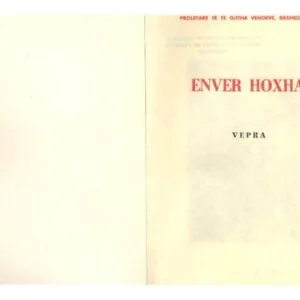 خرید و دانلود نسخه کامل کتاب Enver Hoxha. Vepra