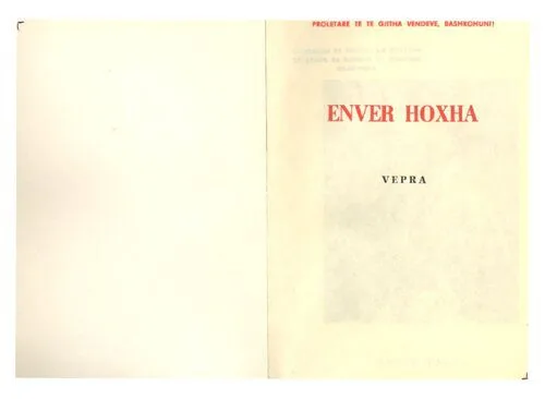 خرید و دانلود نسخه کامل کتاب Enver Hoxha. Vepra_68e99566b19e9.jpeg خرید و دانلود نسخه کامل کتاب Enver Hoxha. Vepra
